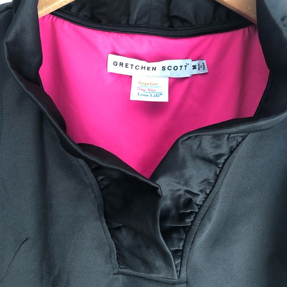 gretchen scott ruffle tank• sz medium - Picture 4 of 6